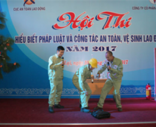 HỘI THI HIỂU BIẾT VỀ PHÁP LUẬT VÀ CÔNG TÁC ATVSLĐ