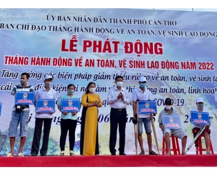 Cần Thơ phát động Tháng hành động về an toàn, vệ sinh lao động năm 2022