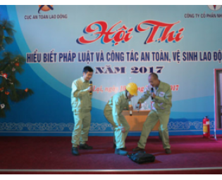 HỘI THI HIỂU BIẾT VỀ PHÁP LUẬT VÀ CÔNG TÁC ATVSLĐ