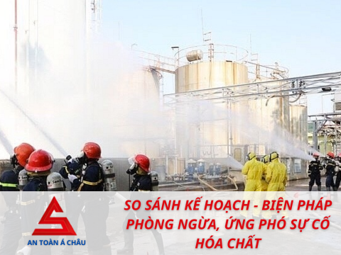 SO SÁNH KẾ HOẠCH - BIỆN PHÁP PHÒNG NGỪA, ỨNG PHÓ SỰ CỐ HÓA CHẤT